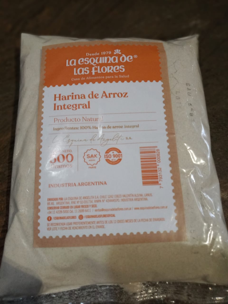 Harina De Arroz Natural Integral X Grs Amaranto