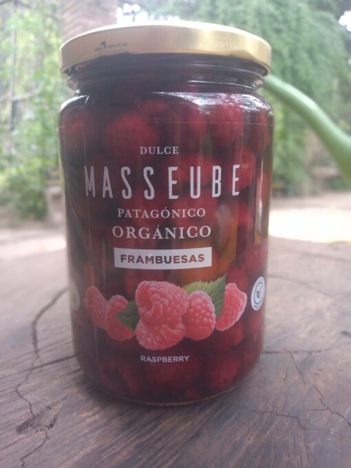Frambuesas al natural orgánicas Masseube x 720g /380g