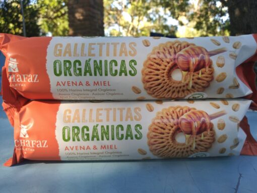 Galletitas org?nicas avena y miel cachafaz