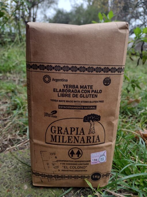 Yerba Mate x 1 kl. Grapia Milenaria.