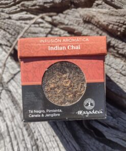 Té en Hebras, Indian Chai x 40grs ( te negro, pimienta, canela y jengibre)Mayadevi.