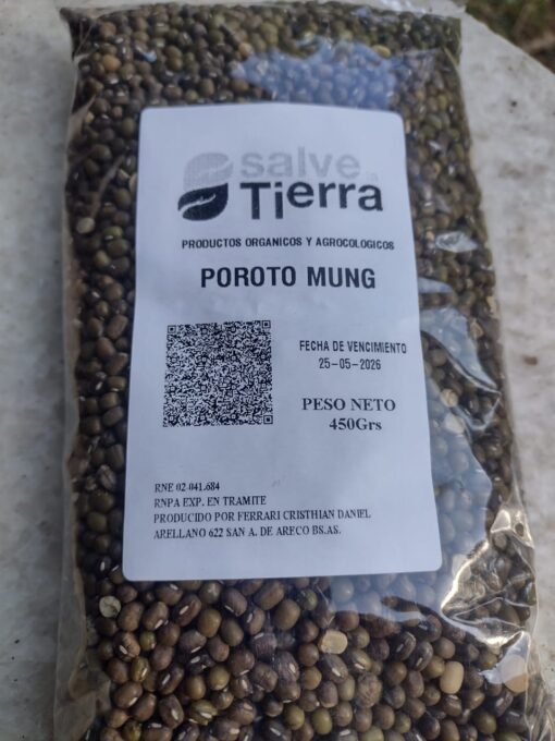 Poroto Mung x 450grs Salve la Tierra.