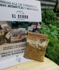Manzanilla x 20 grs, El Cerro hierbas. Agroecológico.