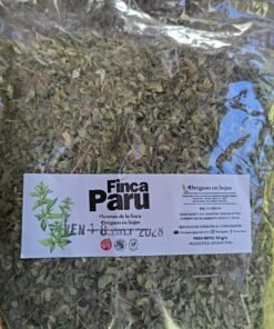 Orégano en hojas x 50 grs, Finca Paru.