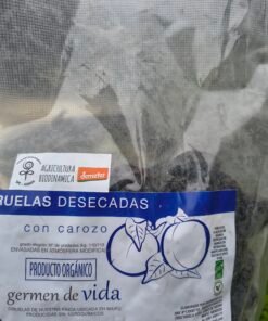Ciruelas Desecadas con carozo x  1kg, organico. Germen de vida
